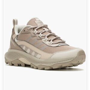 Merrell Womens Moab Speed 2 Hiking Shoe - Stone size 7 CLEAN! 🥾